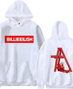 Billie Eilish Casual Printed Hoodie