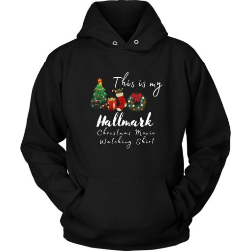 Hallmark Christmas Movie Watching Hoodie