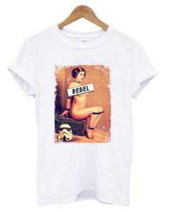 Princess Leia in bondage REBEL Star Wars T shirt DN