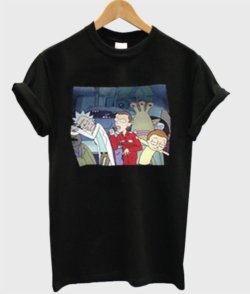 Rick and morty tour t-shirt DN