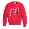 vintage mc donald's christmas sweatshirt REW