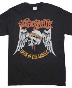 Aerosmith Band Black In Tshirt