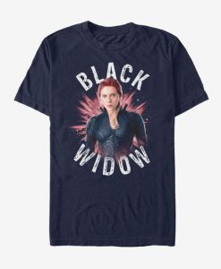 Avengers Endgame Black Widow Burst T-Shirt