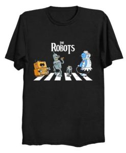 Cartoon Robot T-Shirt