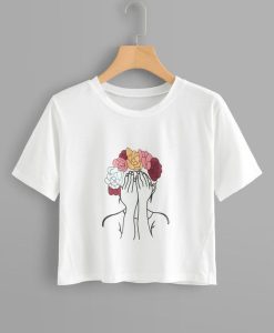 Casual Figure Girl T-Shirt