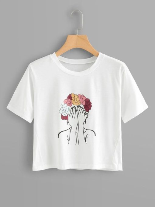 Casual Figure Girl T-Shirt