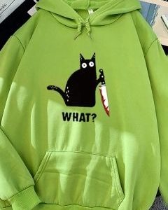 Cat Knife Hoodie