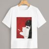 Figure Print Tee Whaite T-Shirt