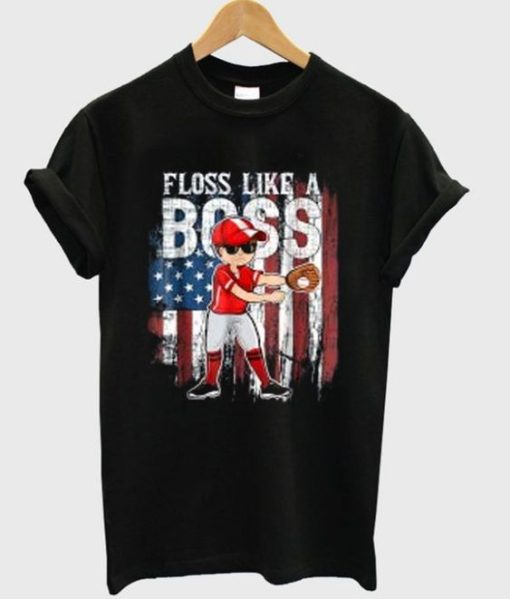 Floss like a boss t-shirt