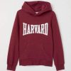 Harvard Printed Hoodie