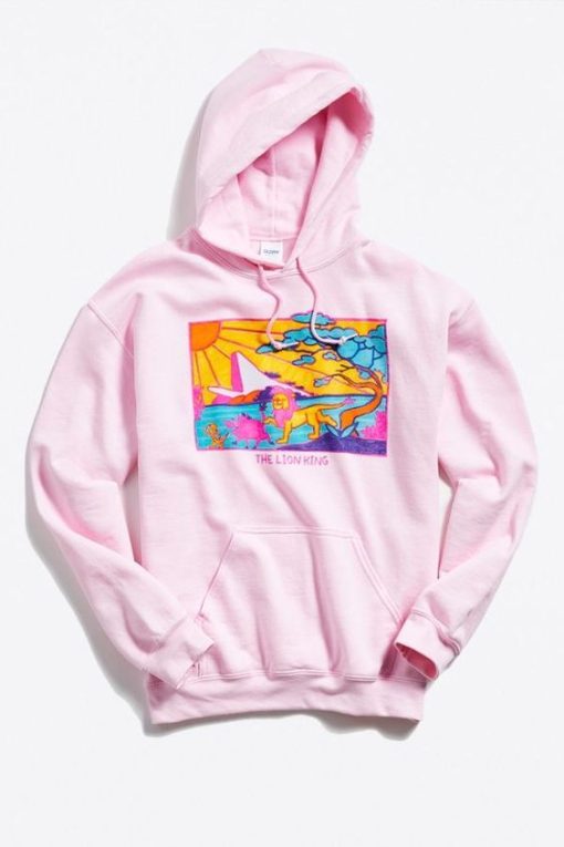 Lion King Hand Drawn Hoodie