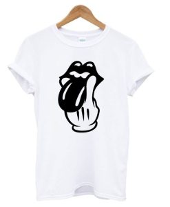 Mickey Mouse Rolling Stones T shirt