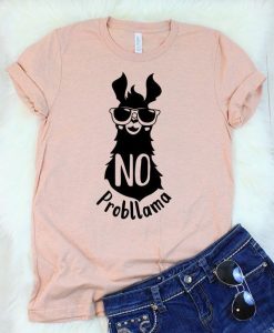 No Probllama T-shirt