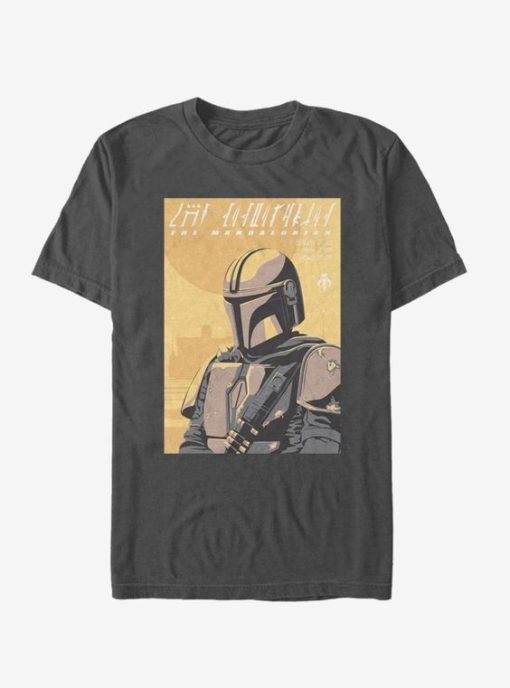 Star Wars The Mandalorian Poster T-Shirt