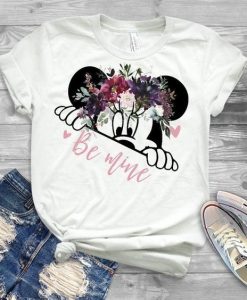 BE MINE VALENTINES DISNEY T-SHIRT