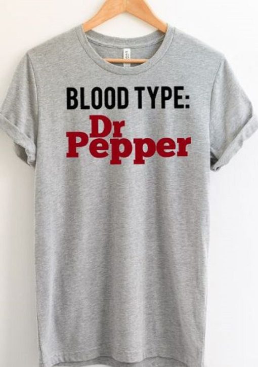 Blood Type Dr Pepper T-shirt