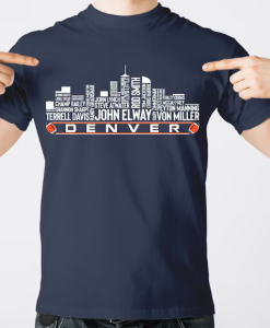 Denver Football Team All Time Legends T Shirt