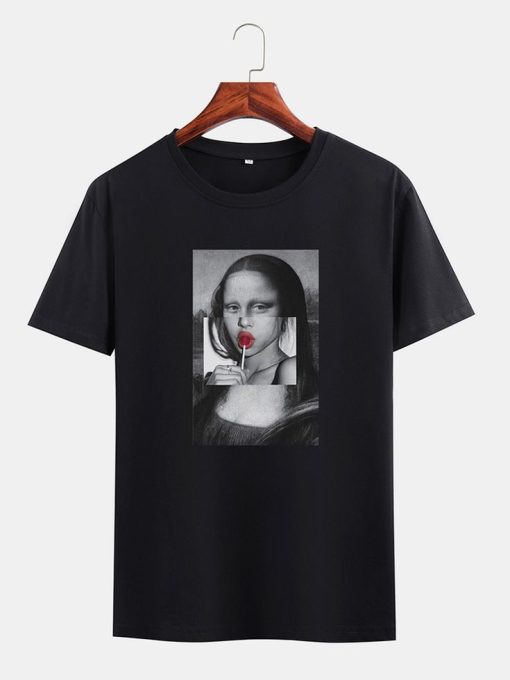 Funny Monalisa T-shirt