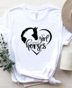 Just a Girl Who Loves Horses Shirt