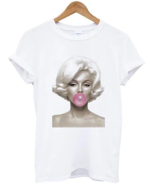 Marilyn Monroe Bubble Gum T-shirt