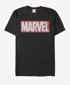 Marvel Classic Distressed Logo T-Shirt