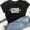 The Creation of Adam Painting Graphic T-shirt