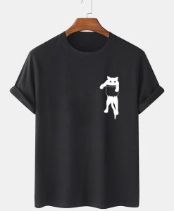 cute Cat Cartoon T-shirt