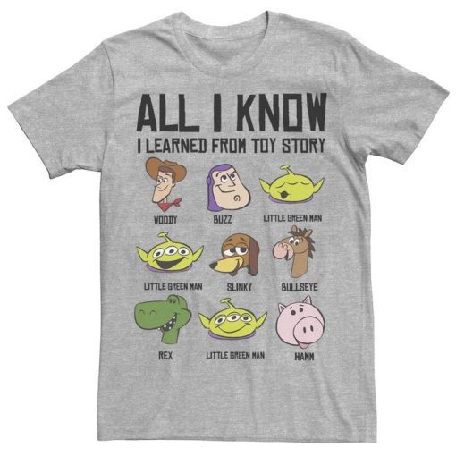 All I Know I Learned From Toy Story T-shirt