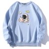 Astronaut Print Sweatshirt