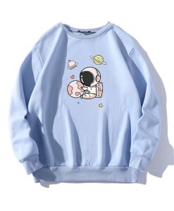 Astronaut Print Sweatshirt