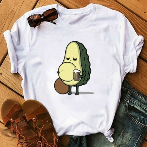 Avocado Cartoon T-shirt