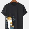 Cat Print T-shirt