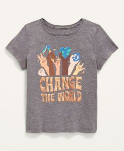 Change The world Graphic T-shirt