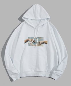 Hands Vintage Graphic Hoodie