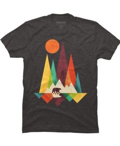 Mountain Bear Graphic T-shirt