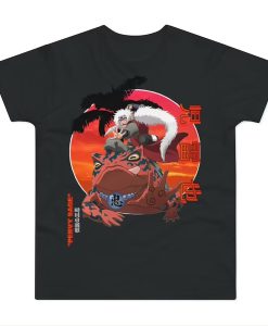 Naruto Shippuden Jiraiya On A Toad t-shirt