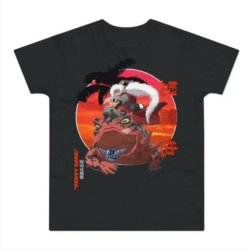 Naruto Shippuden Jiraiya On A Toad t-shirt