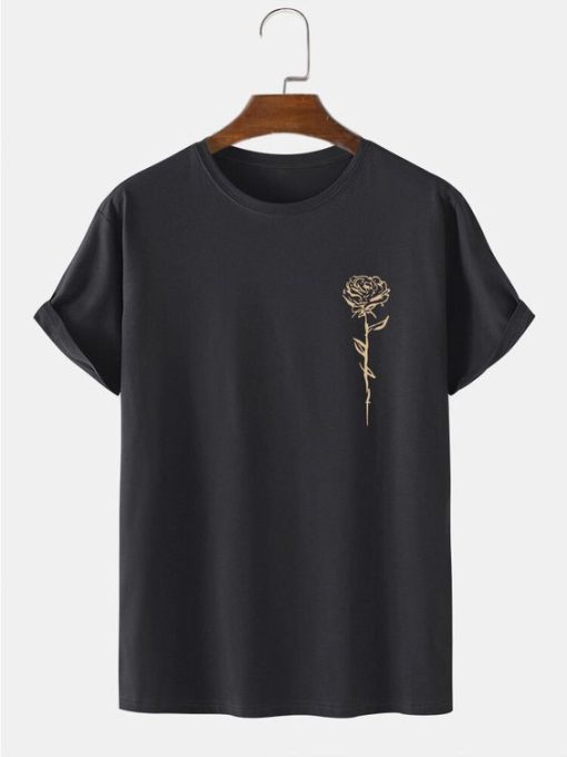 Rose Print T-shirt