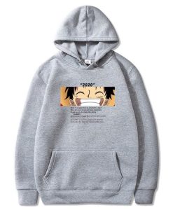 Smiling Luffy One Piece Hoodie