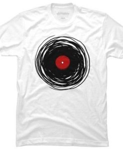 Spinning With A Vinyl Record Retro Music T-Shirt