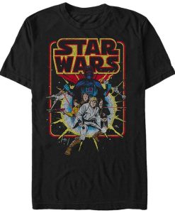 Star Wars Retro Explosion T-Shirt