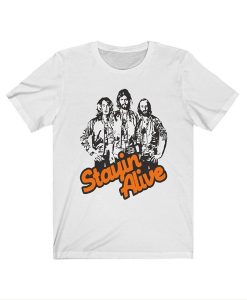 Stayin Alive Bee Gees t-shirt