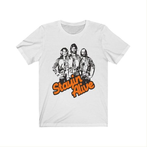 Stayin Alive Bee Gees t-shirt