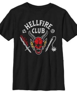 Stranger Things Hellfire Club Costume T-Shirt