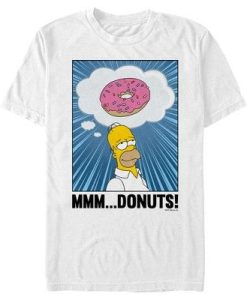 The Simpsons Homer Mmm Donuts T-Shirt