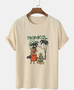 Tropical Figure T-shirt