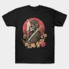 skulls and Japanese imagery t-shirt