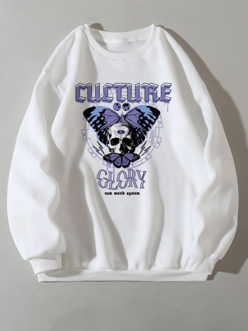 Culture Glory Skull Sweatshirt