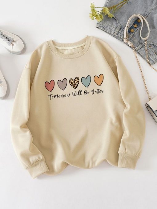 Heart And Letter Sweatshirt