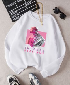 Intense Feelings Graphic Sweatshirt